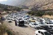 
ترافیک سنگین در محورهای منتهی به مهران
