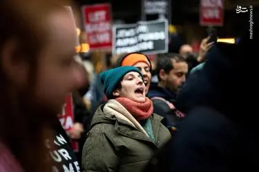 قیام مردم نیویورک در اعتراض به نسل کشی غزه/ گزارش تصویری