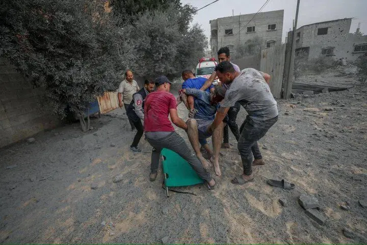 جنایات صهیونیست‎‌ها علیه غیر نظامیان در غزه/گزارش تصویری