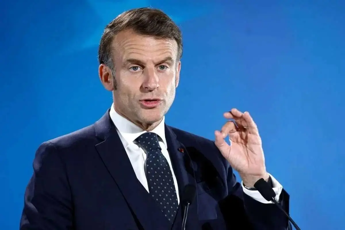 مکرون توافق آتش‌بس میان ایران و آمریکا را «بسیار خوب» توصیف کرد