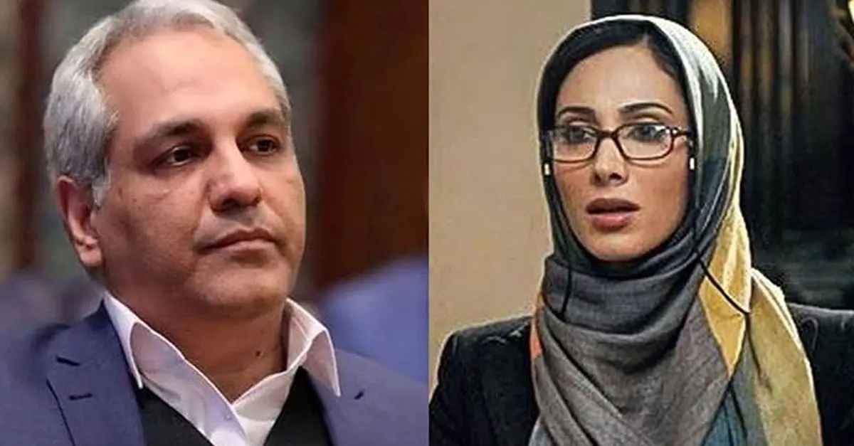 وقتی «سحر زکریا» دست از سر «مهران مدیری» برنمی دارد/ عکس
