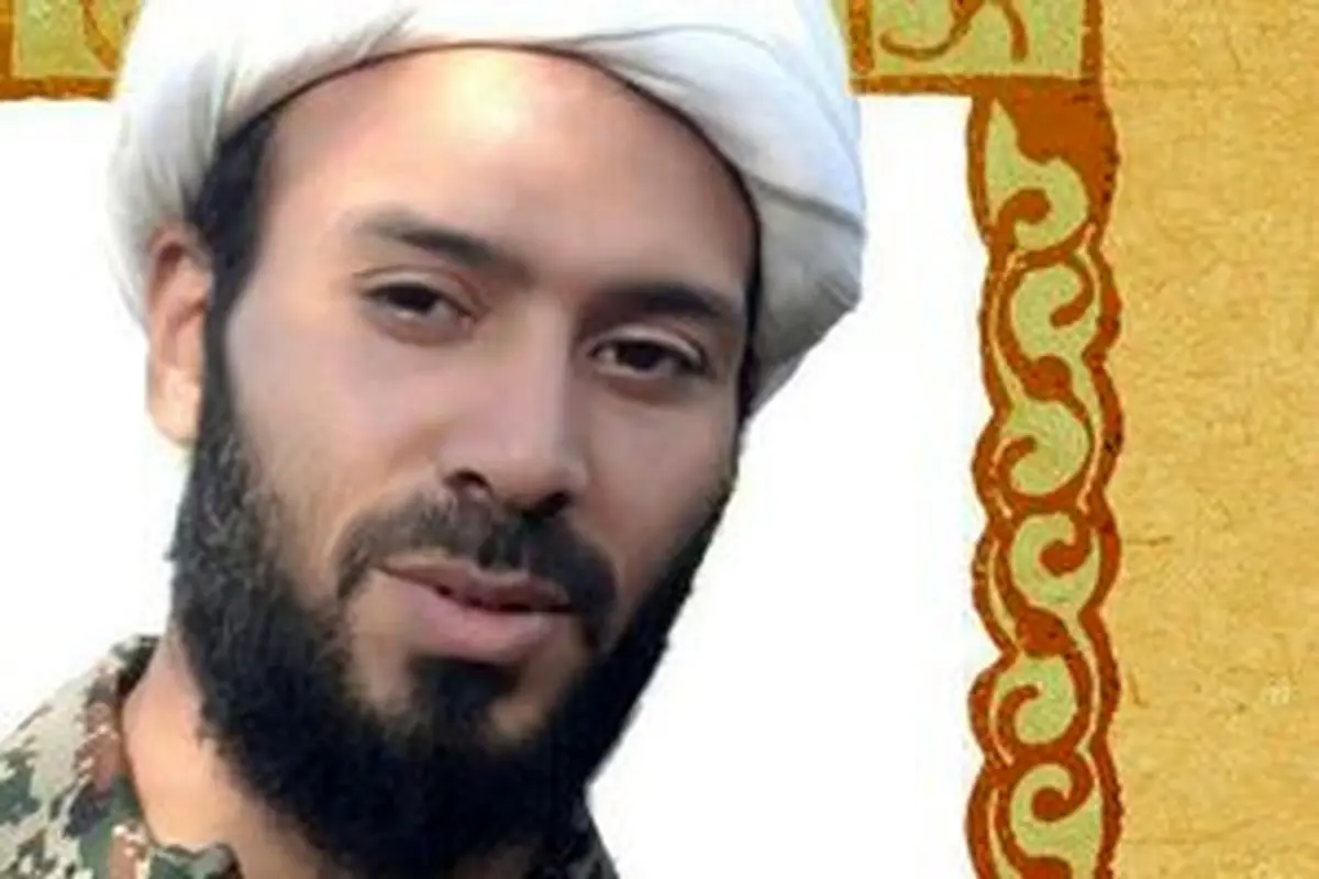 لحظه شهادت روحانی جهادگر در سوریه/ عکس