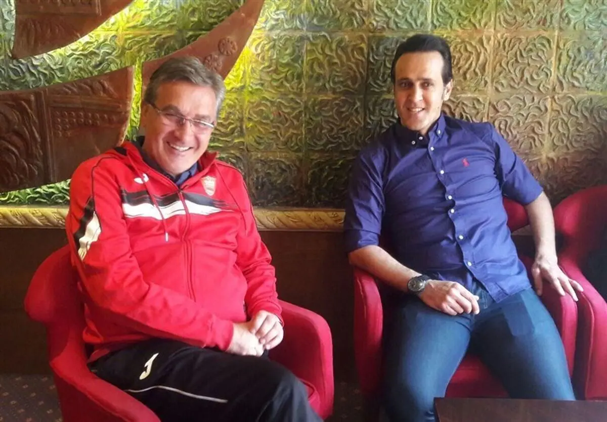 جادوگر به تمرین پرسپولیسی ها رفت