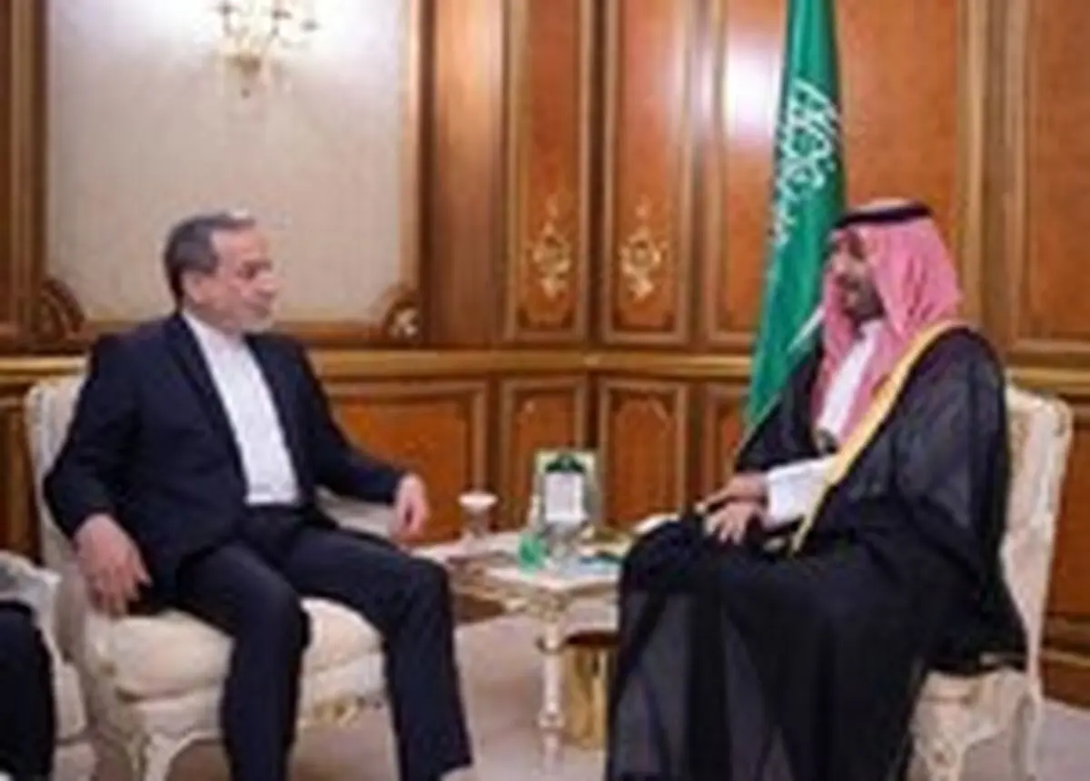 دیدار عباس عراقچی با ولی‌عهد عربستان سعودی در جده 