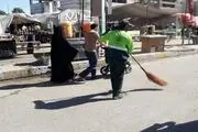 جمع‌آوری روزانه ۳ هزار تن زباله در کربلا توسط خدام‌الحسین