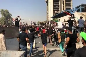 آغاز تجمع بزرگ مخالفان فتنه در بغداد 