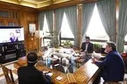 دیدار مجازی شهرداران تهران و سئول