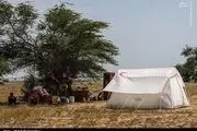 وضعیت اردوگاه سیل زدگان حمیدیه خوزستان/ گزارش تصویری
