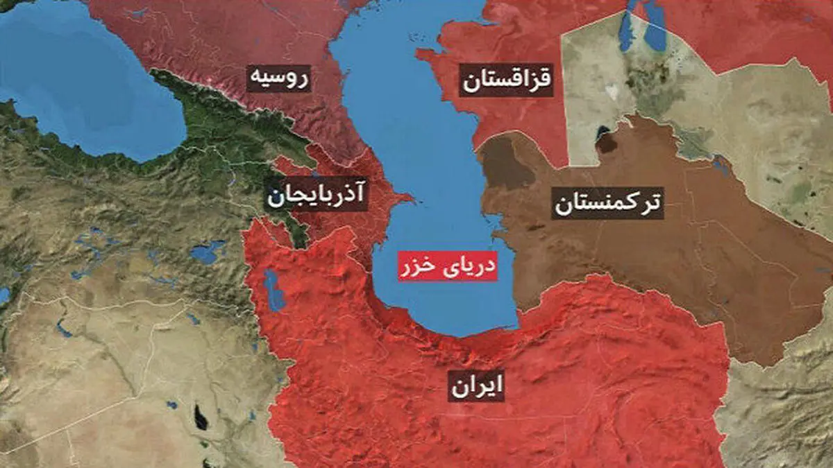 بررسی رژیم حقوقی دریای‌خزر در حزب کارگزاران