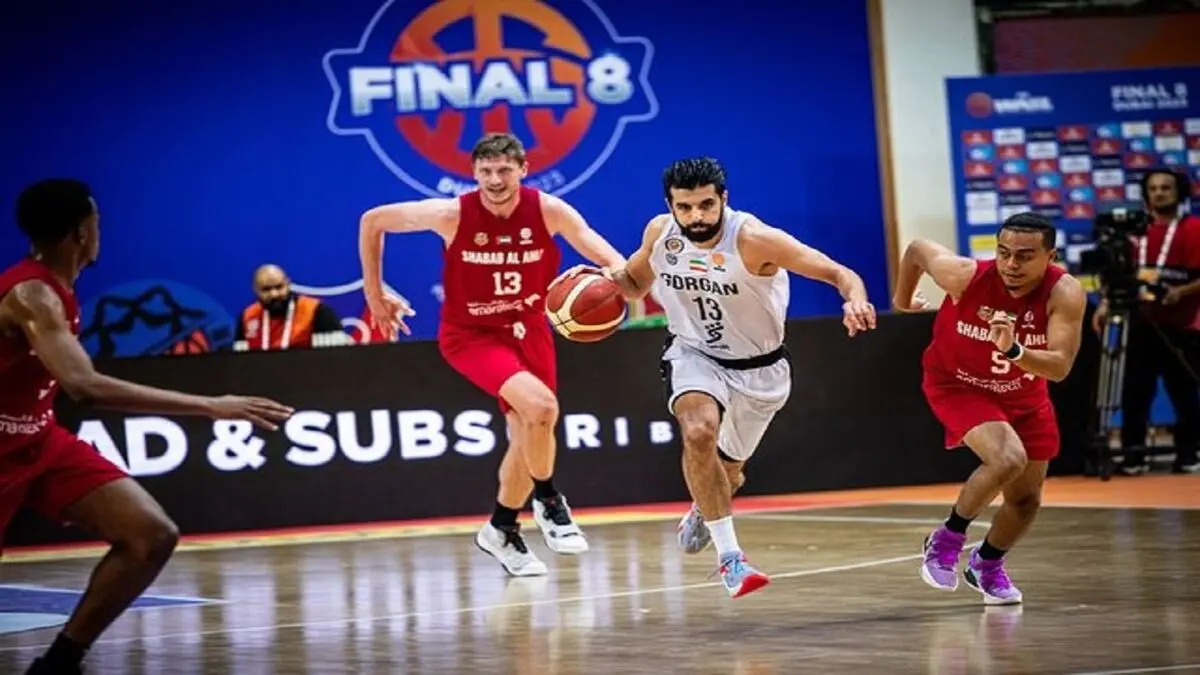 جمشیدی در تیم منتخب بسکتبال غرب آسیا
