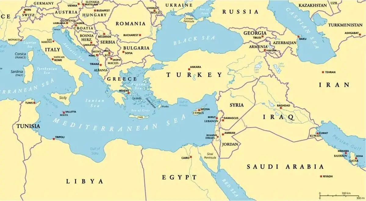 توطئه برای خزر