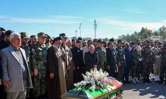 تشییع پیکر غضنفر آذرفر دلاور ارتشی/ گزارش تصویری