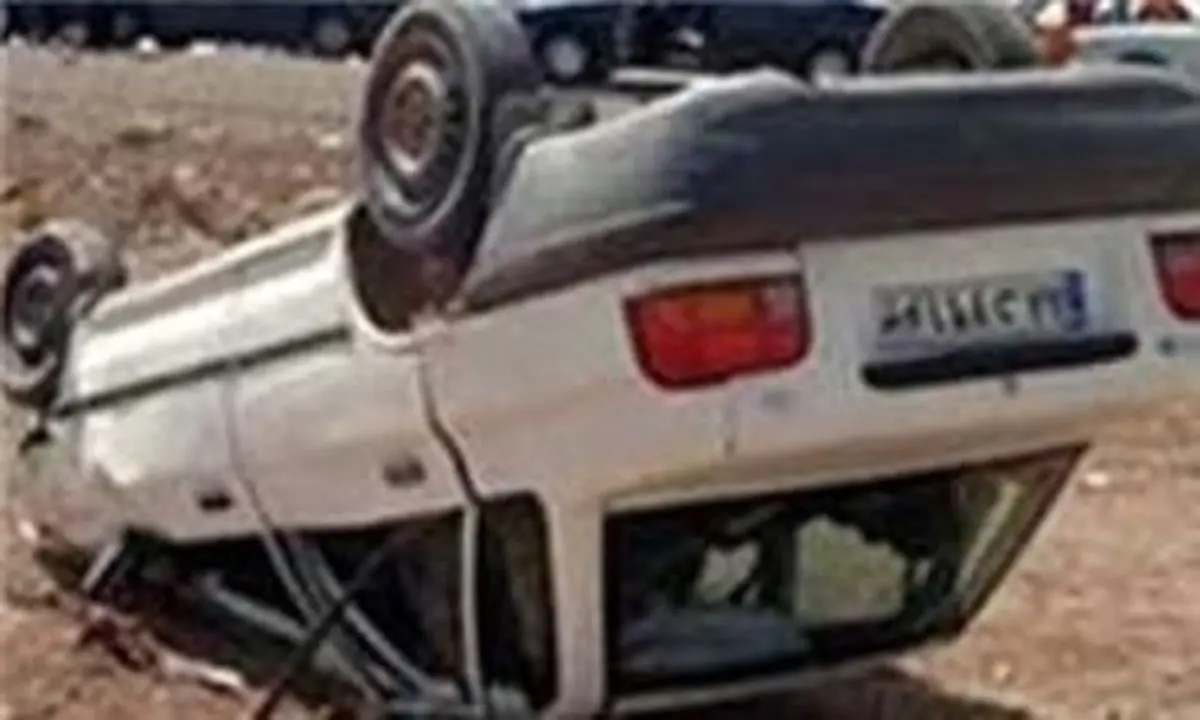 یک کشته و سه مصدوم در حادثه رانندگی