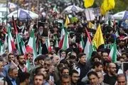حماسه دوباره ایرانیان در‌محکومیت آمریکا و اسرائیل/ خط و نشان جوانان برای دشمنان+فیلم و عکس