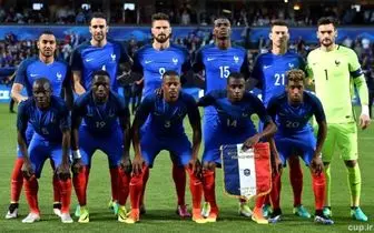 ترکیب رسمی فرانسه مقابل هلند