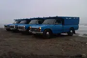 برف شدید نیسان آبی را دفن کرد