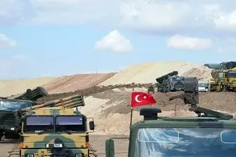 استقرار نیروهای نطامی کرد در مرز ترکیه