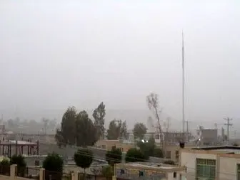 گرمای شدید هوا با چاشنی طوفان شن مهمان ناخوانده شهرستان سرباز+ تصاویر