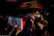 مراسم وداع با شهدای حمله تروریستی تهران در مجلس برگزار شد