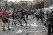 ناآرامی در «بلگراد» و ایجاد خسارات گسترده توسط معترضان
