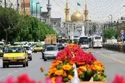 مناجات‌خوانی منصور ارضی در حرم امام رضا(ع) در ایام زیارت مخصوصه