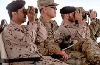 رزمایش نظامی های آمریکا در امارات