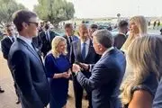 استقبال خانوادگی نتانیاهو از ترامپ+عکس