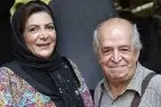 اندوه مهوش وقاری در دومین سالگرد همسر بازیگرش