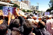 
تشییع پیکر سرباز شهید در مشهد

