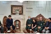 دیدار فرمانده کل سپاه با خانواده شهید صیادخدایی 