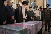 هدیه مقام معظم رهبری به همسر شهید حججی+عکس