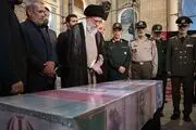 هدیه مقام معظم رهبری به همسر شهید حججی+عکس