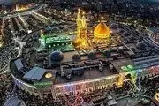 مراسم عزاداری ایرانیان در کربلا برای حضرت زهرا (س)
