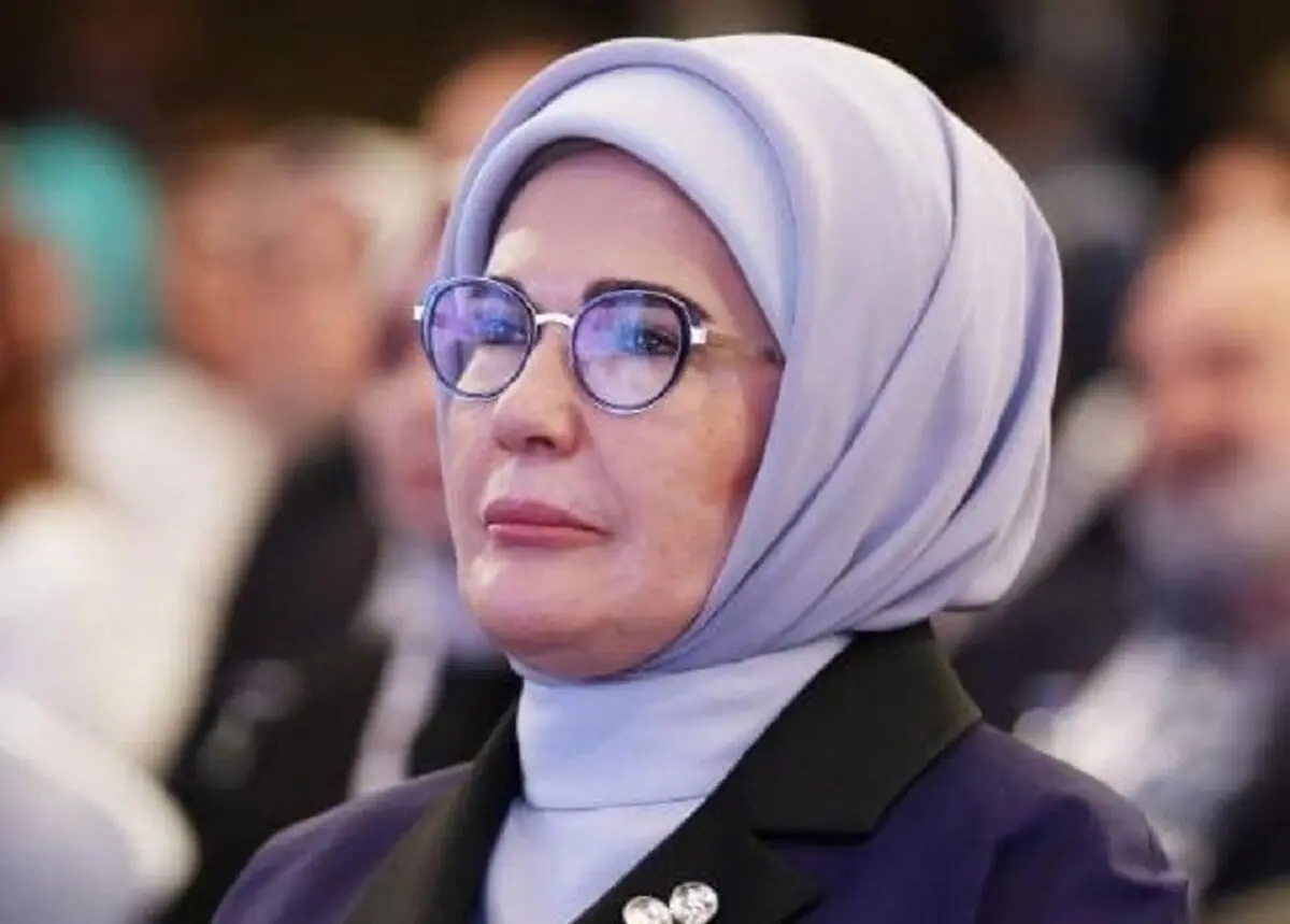 پیام ترامپ برای همسر اردوغان