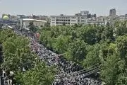 زنان کفن‌پوش اهوازی در نمازجمعهٔ خشم