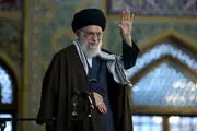 سخنرانی رهبر انقلاب در حرم مطهر رضوی/ گزارش تصویری