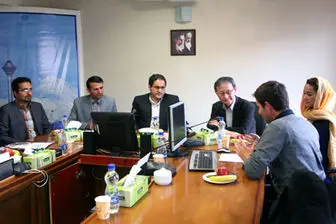 حضور مدیران دانشگاه فوجی ژاپن در مرکز مطالعات و برنامه‌ریزی شهر تهران