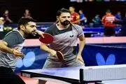 راهیابی برادران عالمیان به یک هشتم نهایی تنیس روی میز دونفره

