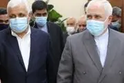ظریف با رئیس الحشد الشعبی دیدار کرد+ عکس
