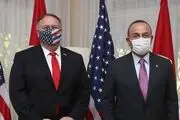 تنش لفظی پامپئو و چاووش اوغلو 