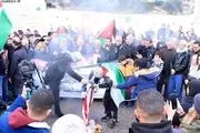 صهیونیست‌ها ده‌ها‌ معترض فلسطینی در کرانه باختری را مجروح کردند