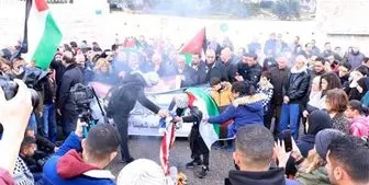 صهیونیست‌ها ده‌ها‌ معترض فلسطینی در کرانه باختری را مجروح کردند