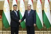دیدار رئیس جمهور تاجیکستان با عضو حزب کمونیست چین