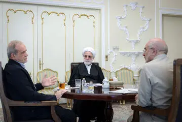 تصاویر جلسه سران قوا به میزبانی پزشکیان