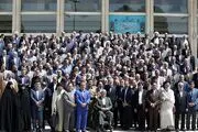 چماق بزرگ لاریجانی تا هوا خوری وی در صحن مجلس و معرکه برخی نمایندگان