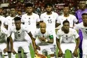  شکست سنگین قطر مقابل غنا