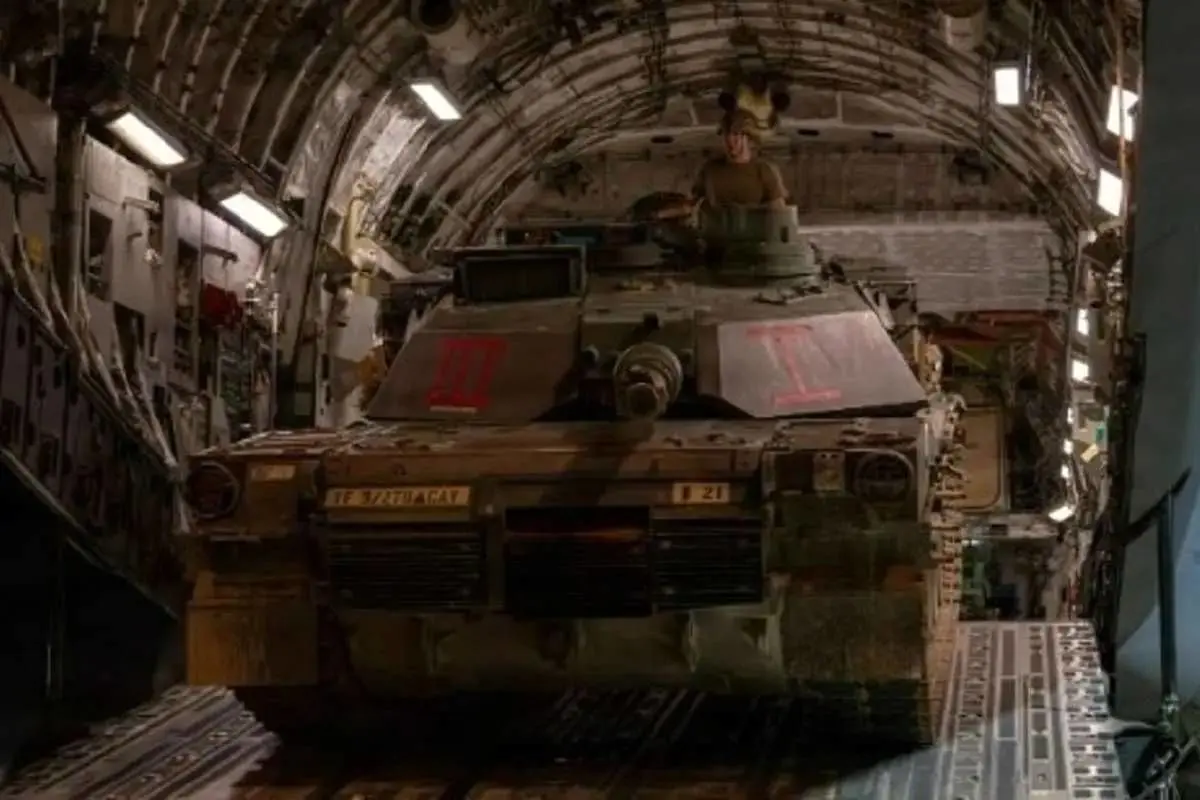 ارتش آمریکا خودروهای سنگین جنگی به خاورمیانه اعزام کرد