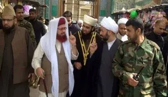 "نماز پیروزی" شیعیان و اهل تسنن در جنوب سامرا 