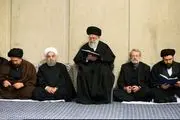 مراسم بزرگداشت آیت الله هاشمی؛ از حضور ظریف تا احمدی نژاد/گزارش تصویری