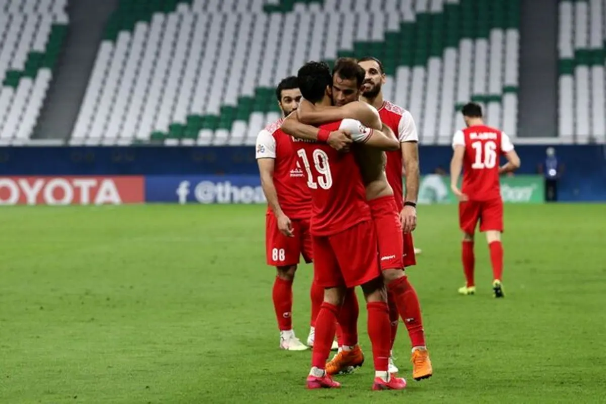 شارژ پرسپولیسی ها قبل از بازی با پاختاکور